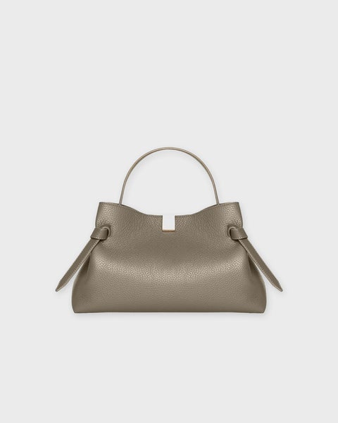 Bag Gyoza Pebble Grain Leather Taupe ONESIZE 1