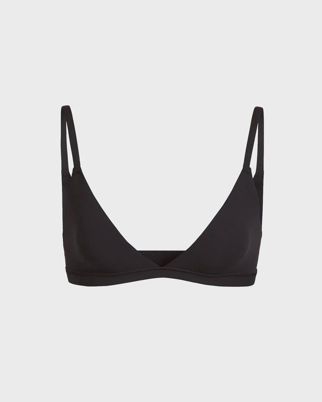 Skims Bralette Fits Everybody Triangle Black XXS