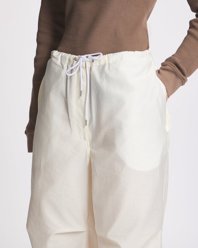 Acne Studios Trousers Relaxed Fit Drawstring White 32