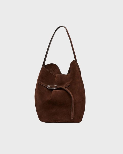 BELTED BUCKET BAG LARGE
LARGE mörkbrun One size 2