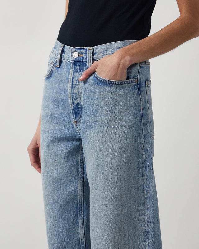 AGOLDE Jeans Arc Loose Wide 32 Light blue wash 25