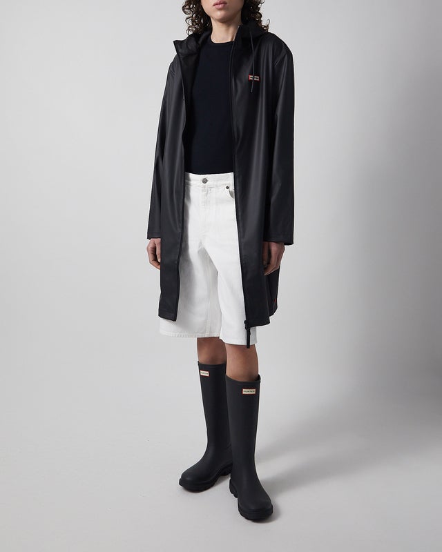 Hunter Coat Andrea PU Rain Black S