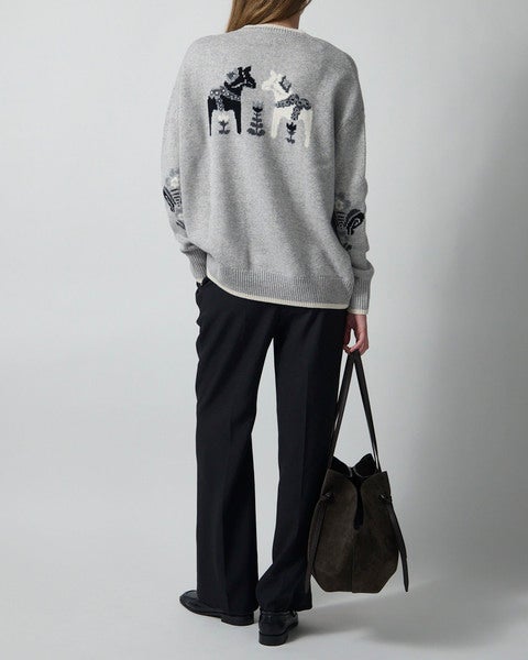 Sweater Sthlm Mono Grey 2
