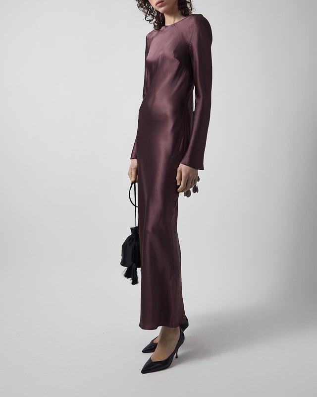 By Malene Birger Dress Parisa Aubergine 42