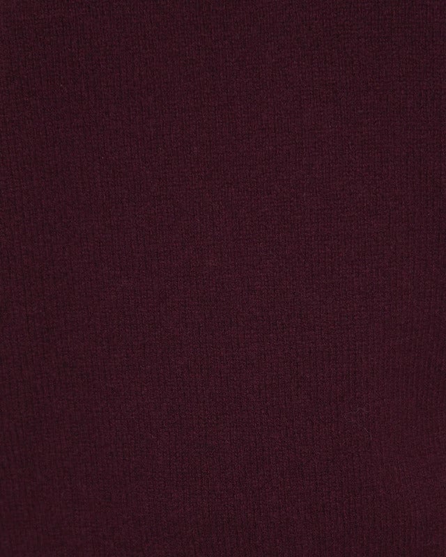 Wakakuu Icons Top London Wool Cashmere Burgundy  L