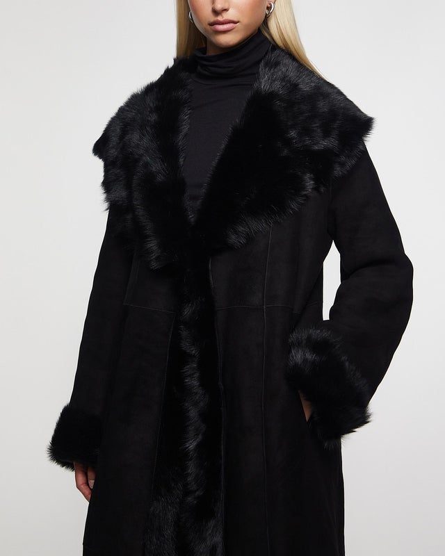 Nour Hammour Coat Marlene Black XS