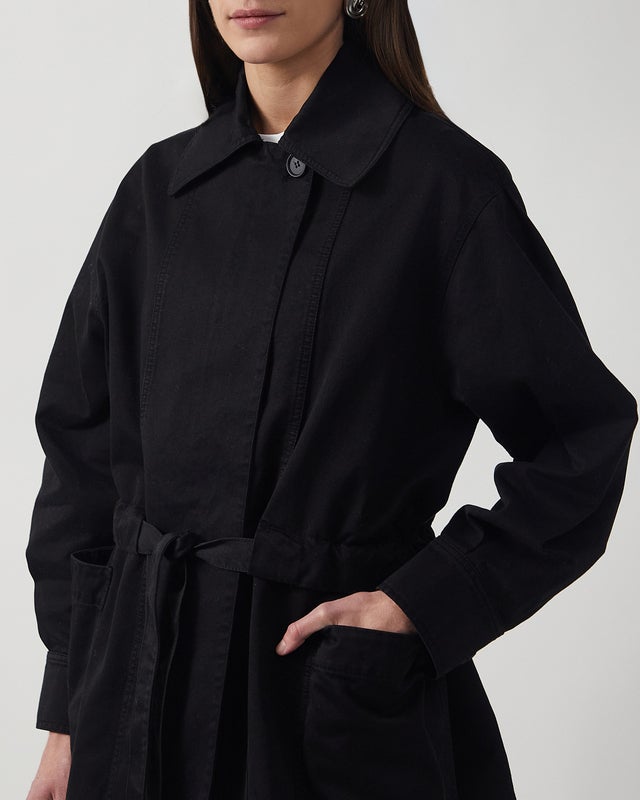 Dagmar Jacket Field Cotton Washed black 36