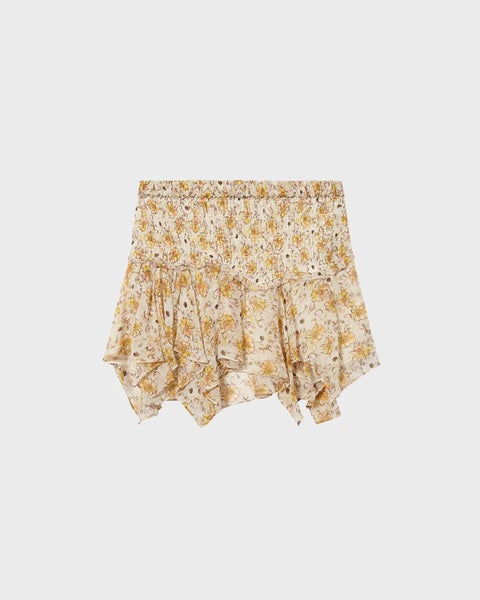 Skirt Fiala Light Yellow 1