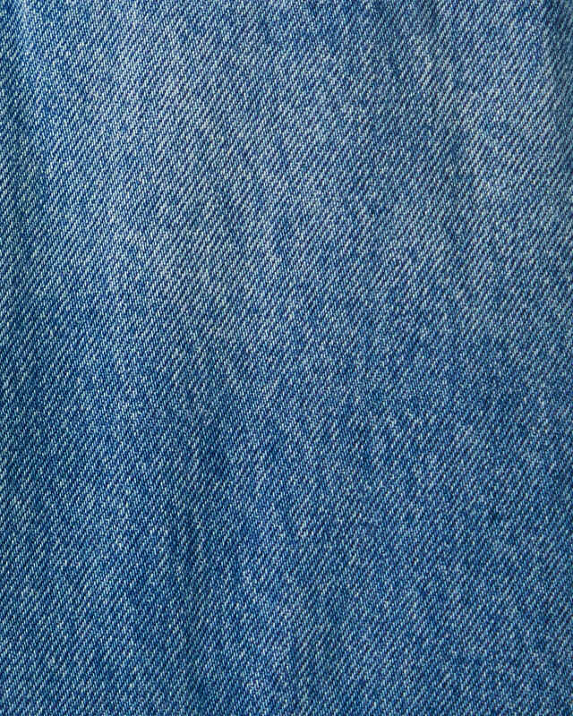 Found Jacket Horse Equine Denim Work Vintage Blue M