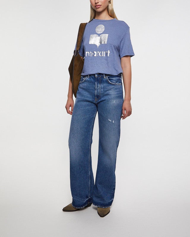 Isabel Marant Étoile T-Shirt Zewel Light blue L